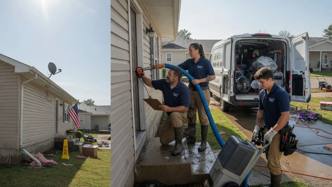 Ceiling Water Damage Restoration in River Ridge, LA near me