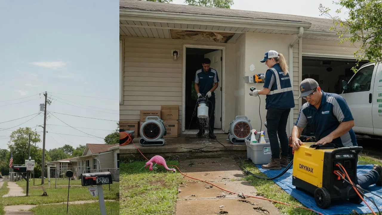 Storm Damage Water Removal in River Ridge, LA near me